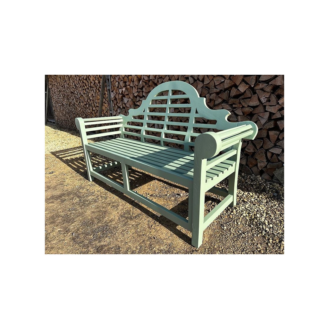 Lutyens Bench Lutyens Teak Bench 165cm | Painted