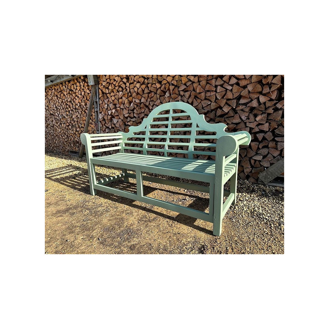 Lutyens Bench Lutyens Teak Bench 165cm | Painted