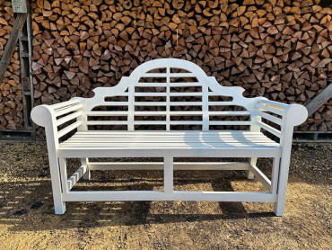 Lutyens Bench Lutyens Teak Bench 165cm | Painted