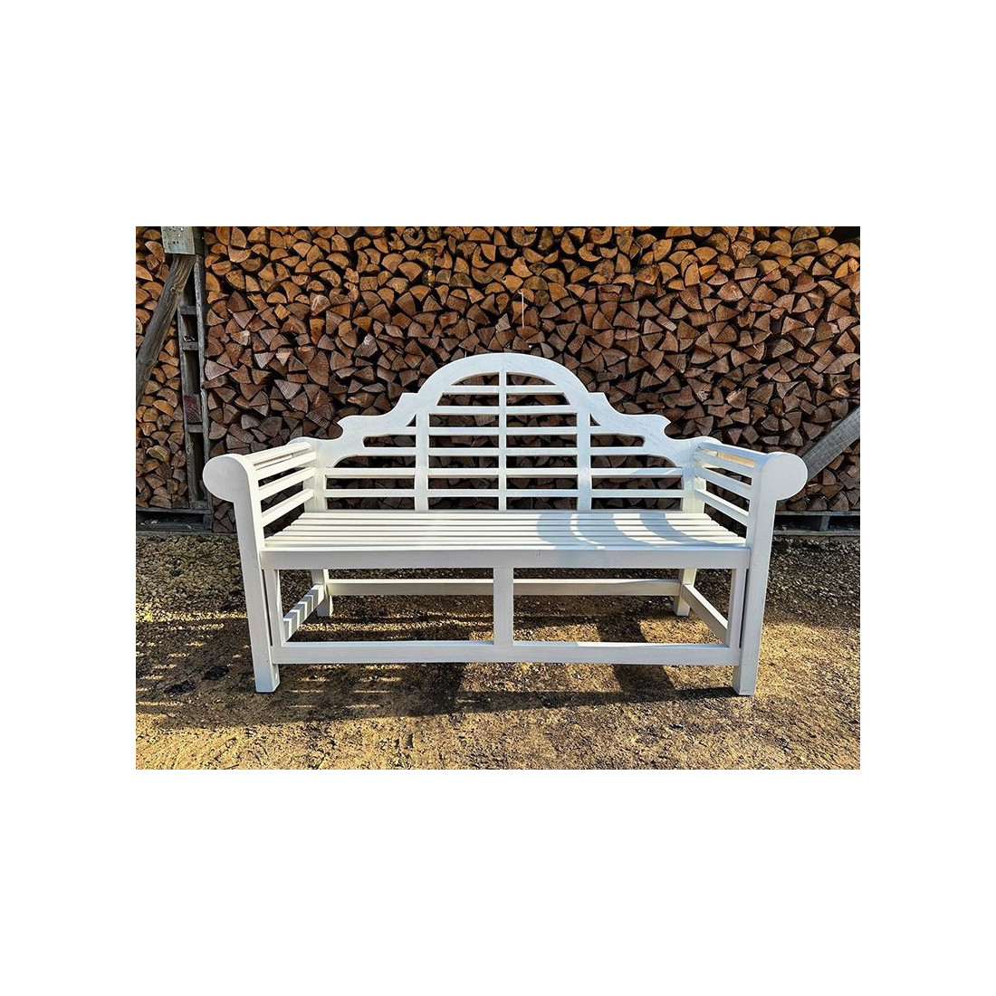 Lutyens Bench Lutyens Teak Bench 165cm | Painted