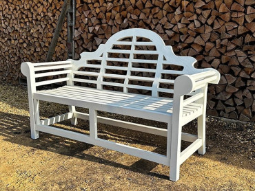 Lutyens Bench Lutyens Teak Bench 165cm | Painted