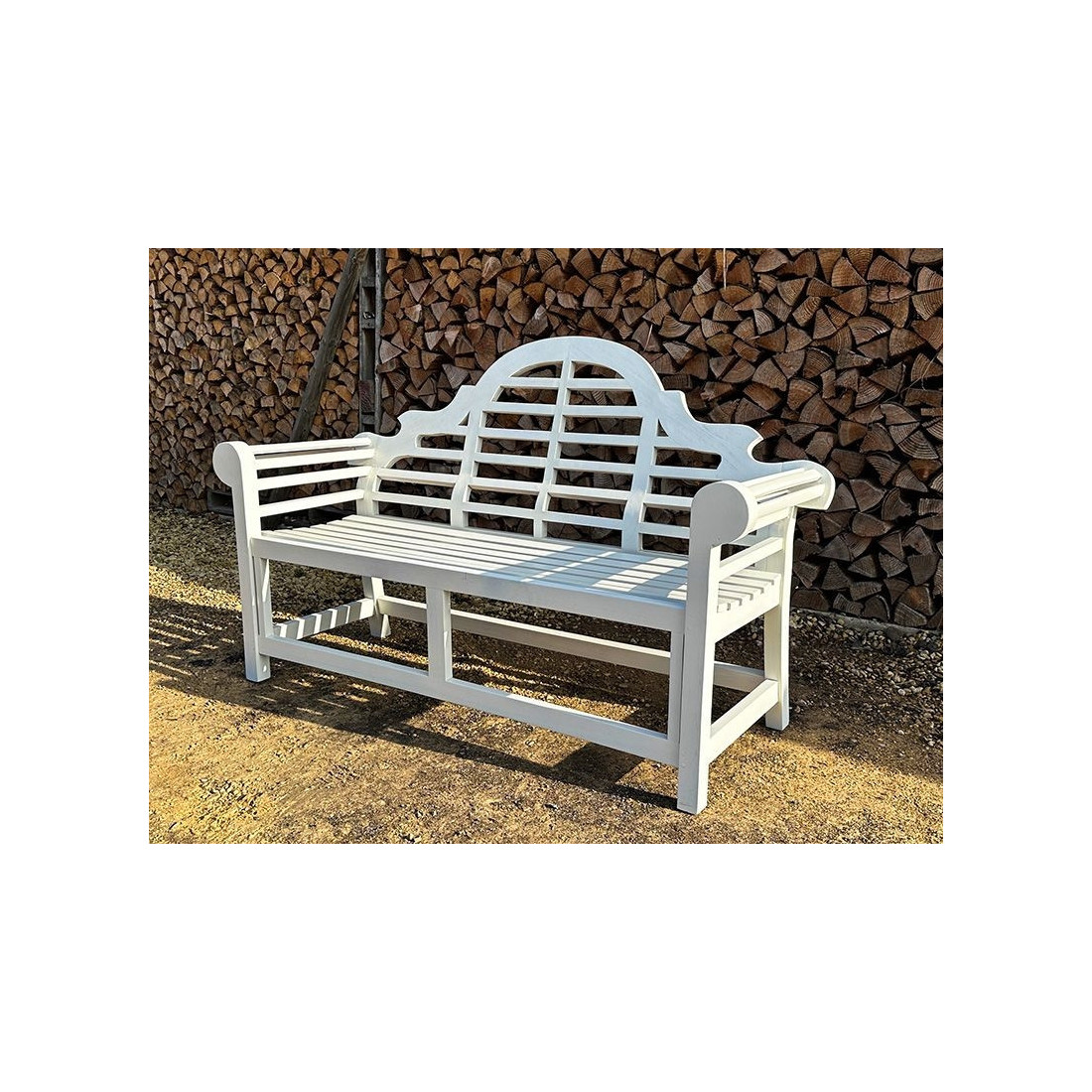 Lutyens Bench Lutyens Teak Bench 165cm | Painted