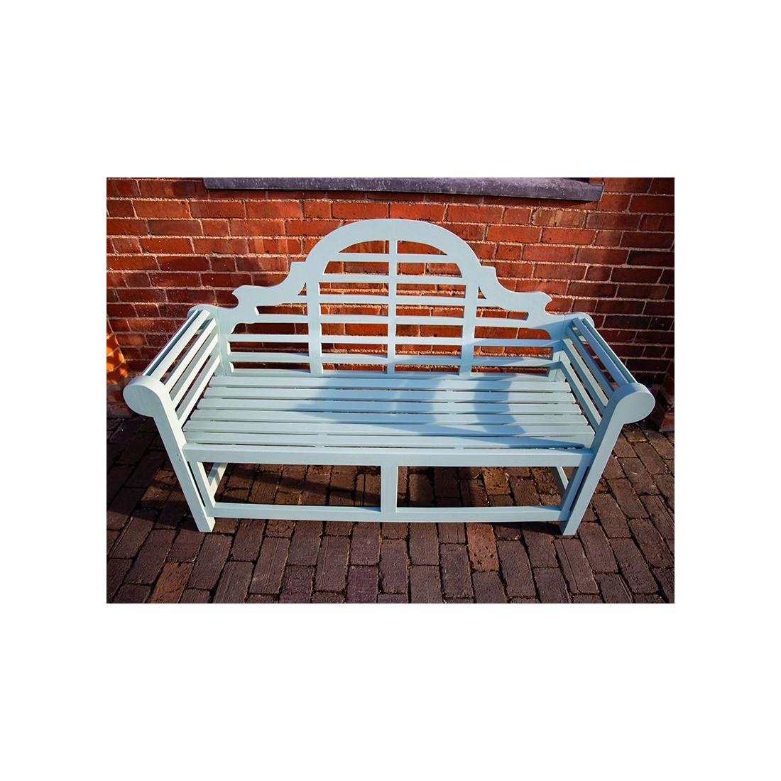 Lutyens Bench Lutyens Teak Bench 165cm | Painted