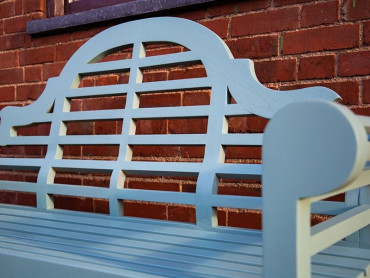 Lutyens Bench Lutyens Teak Bench 165cm | Painted