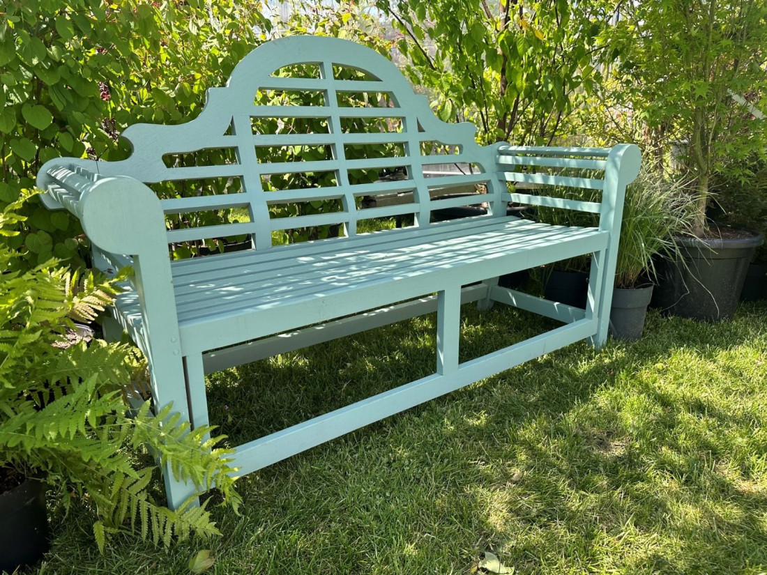 Lutyens Bench Lutyens Teak Bench 165cm | Painted