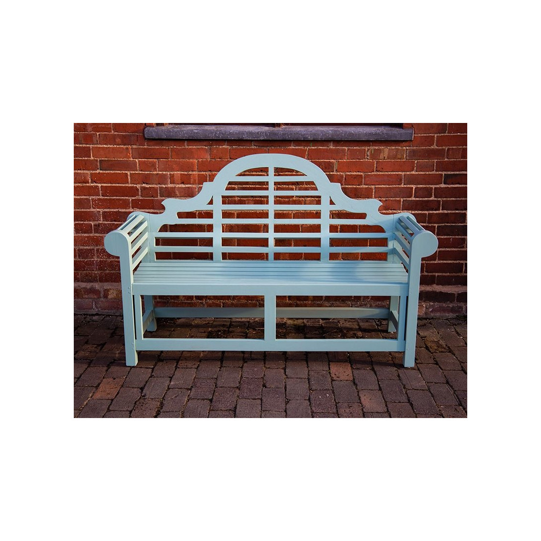 Lutyens Bench Lutyens Teak Bench 165cm | Painted