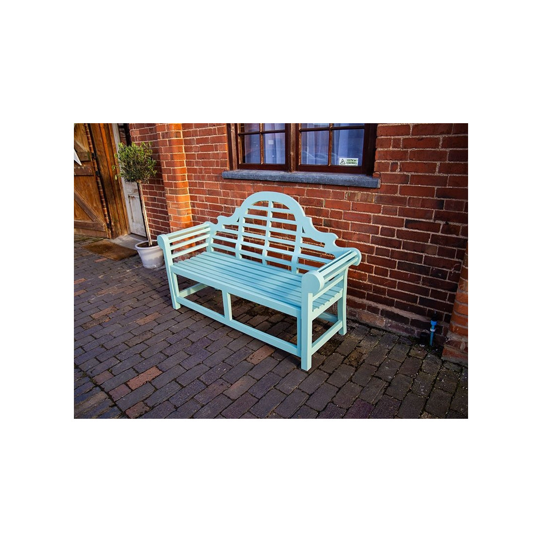 Lutyens Bench Lutyens Teak Bench 165cm | Painted