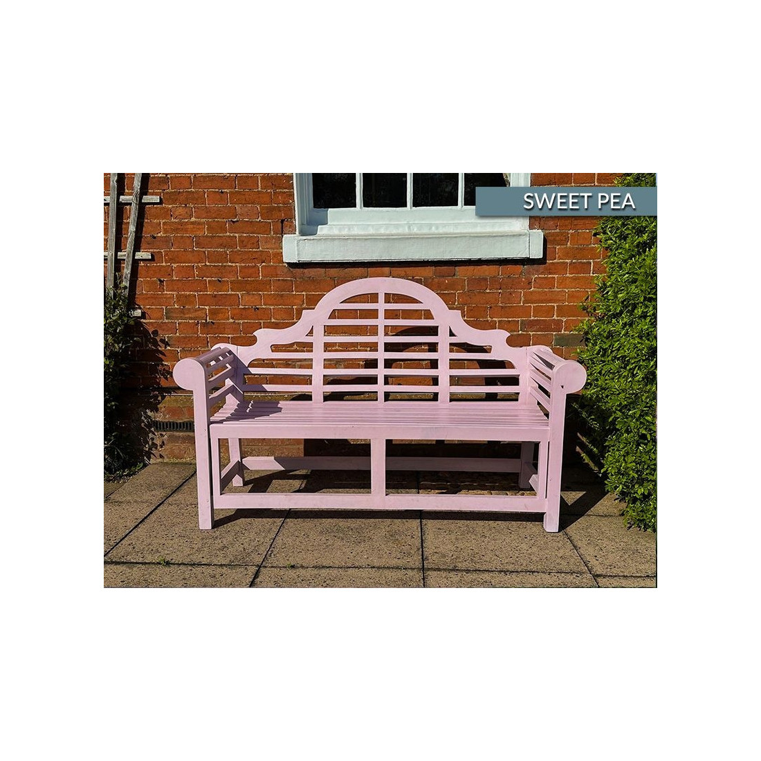 Lutyens Bench Lutyens Teak Bench 165cm | Painted