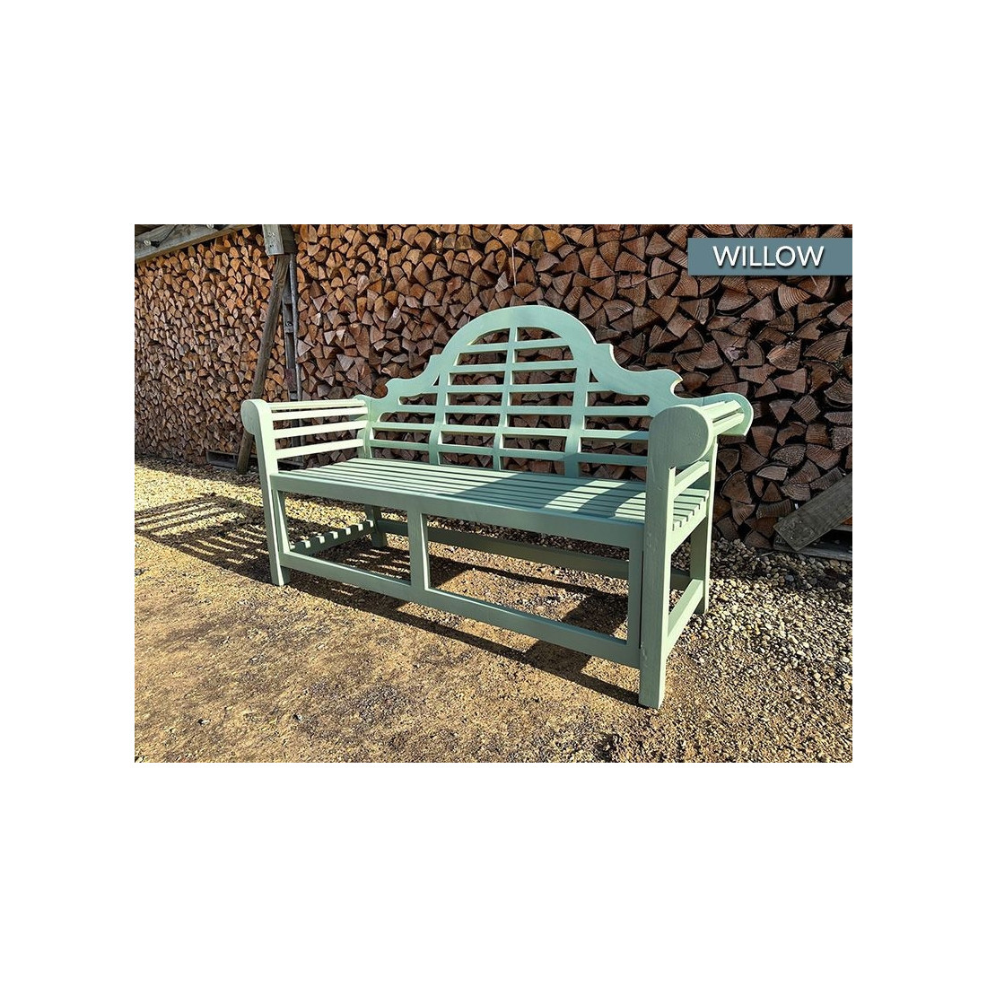 Lutyens Bench Lutyens Teak Bench 165cm | Painted