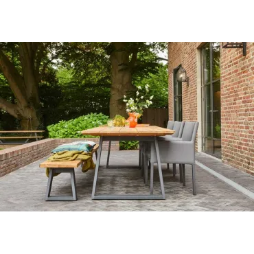 Tomar Dining Table Teak Certified