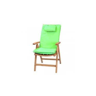 Recliner outdoor cushion - Lime green  - 1
