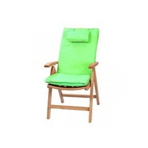 Recliner outdoor cushion - Lime green  - 1