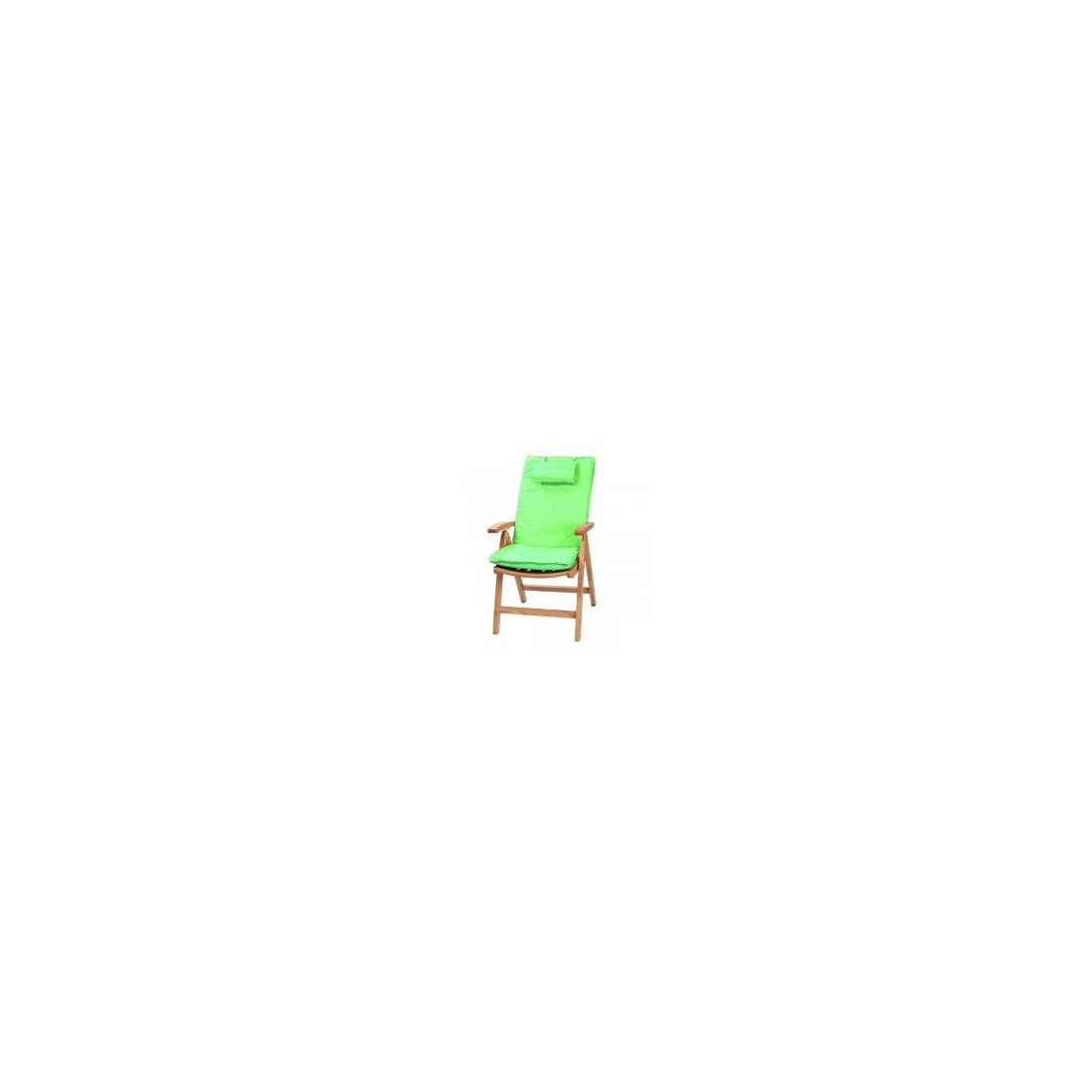 Recliner outdoor cushion - Lime green  - 1