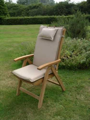 Recliner outdoor cushion - bedrock