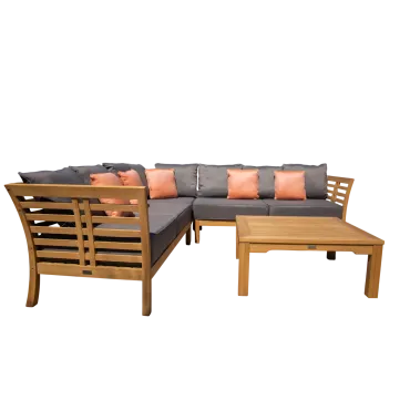 Paris Teak Corner Unit - Certified Teak