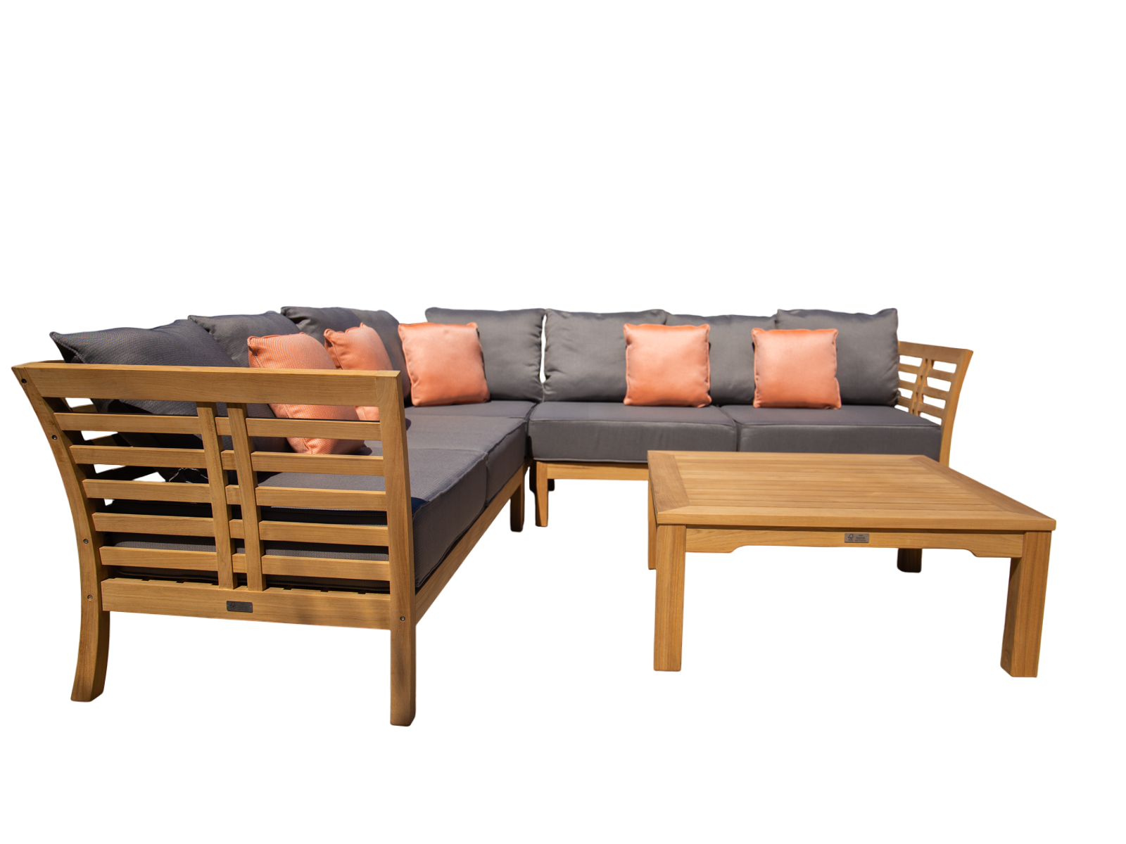 Paris Teak Corner Unit - Certified Teak