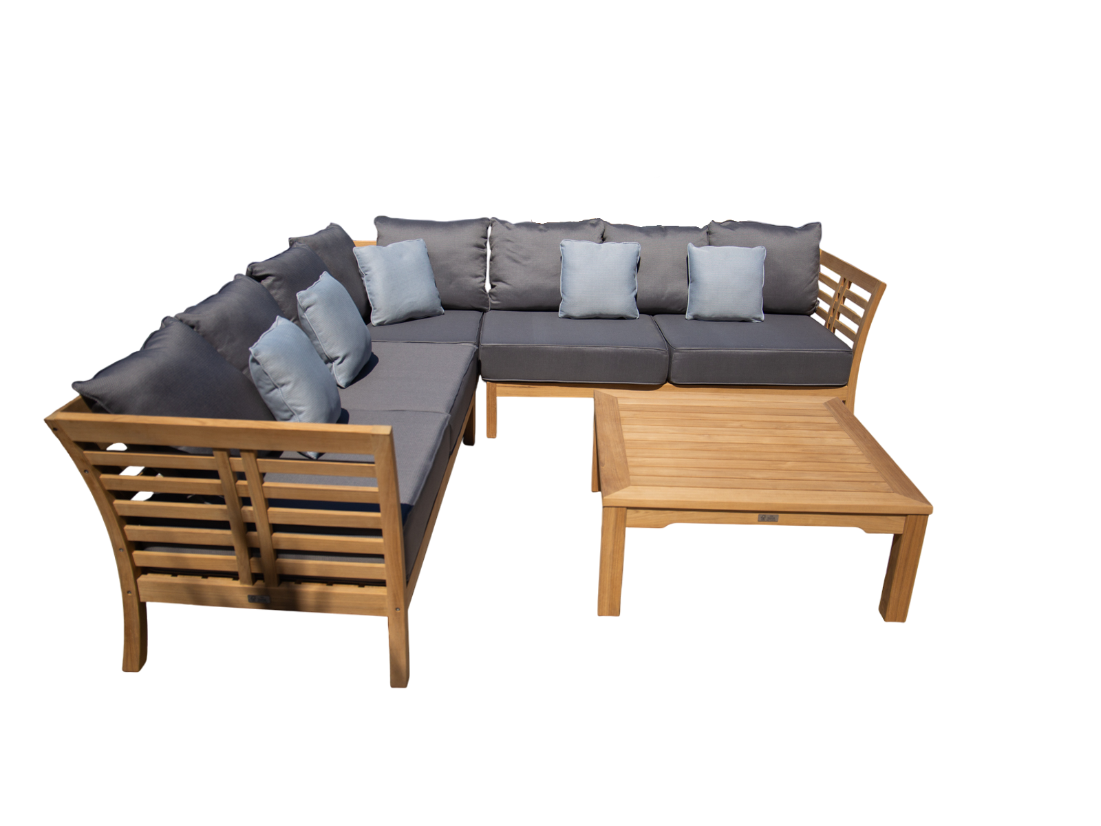 Paris Teak Corner Unit - Certified Teak