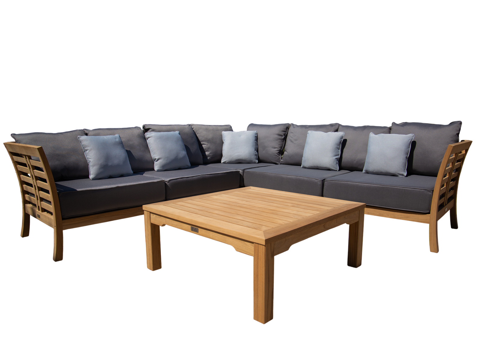 Paris Teak Corner Unit - Certified Teak