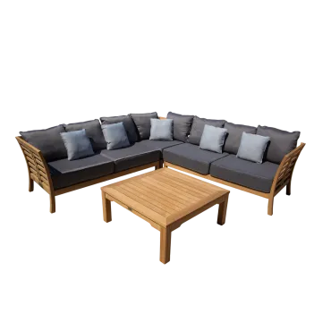 Paris Teak Corner Unit | FSC® Certified  - 35