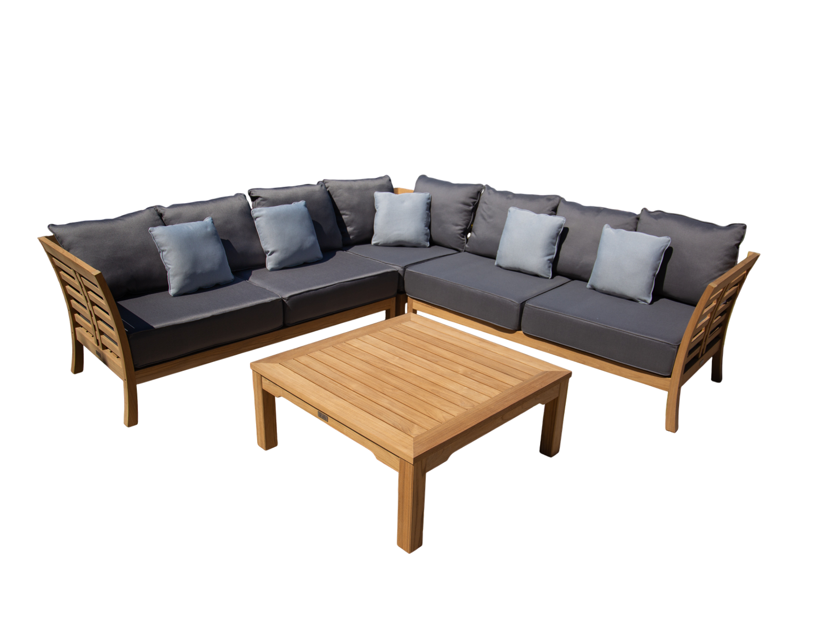 Paris Teak Corner Unit - Certified Teak