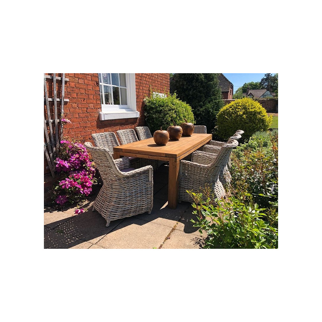 Fiji Dining Fiji 8 Chair Rectangular Dining Set