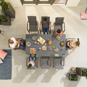 Roma 8 Seat Dining 2m x 1m Rectangular Table