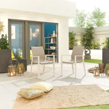 Roma 8 Seat Dining Set - 2m x 1m Rectangular Table  - 11