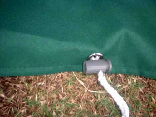 Breathable Rectangular Table Weather Cover - Medium