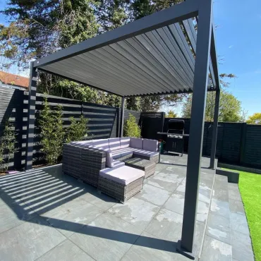 Titan 3.6m X 3.6m Aluminium Pergola