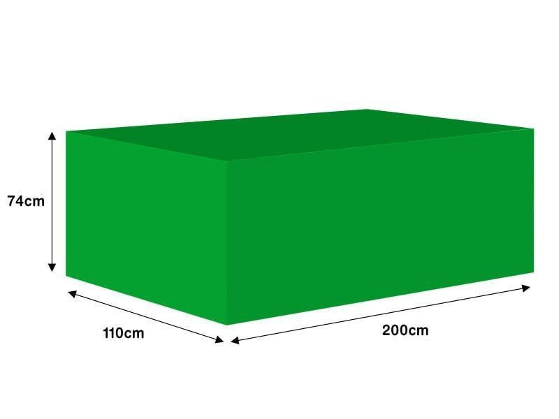 Breathable Rectangular Table Weather Cover - Medium