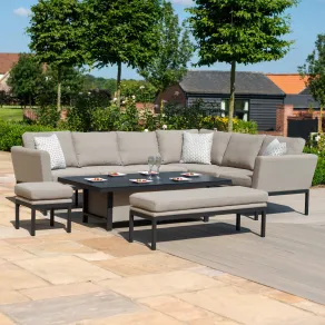 Pulse Corner Dining Set & With Rising Table