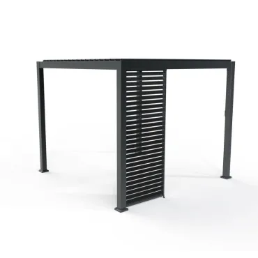 Aluminium Pergolas Titan 1.2m Side Wall Set for 3.6m