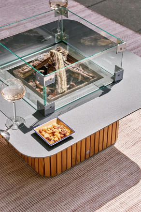 Savona Firepit Square  - 1