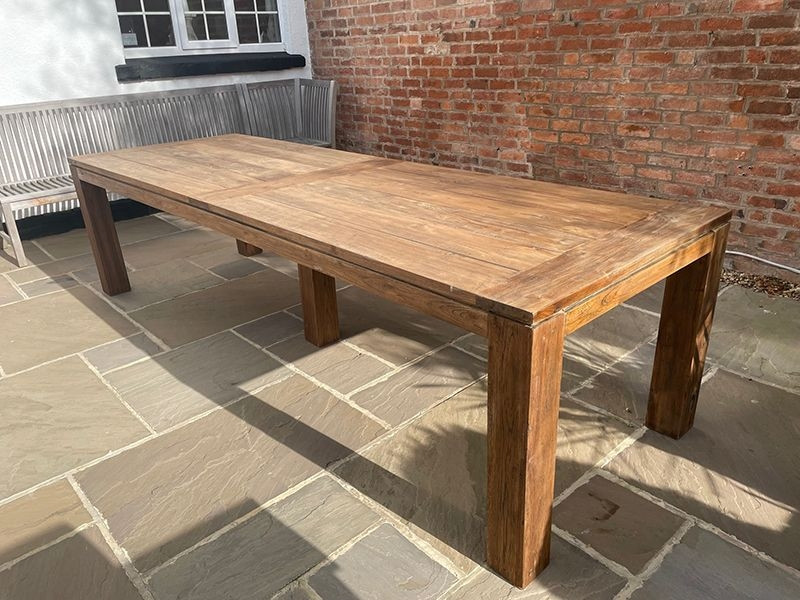 Thornbury 3m Reclaimed Teak Table