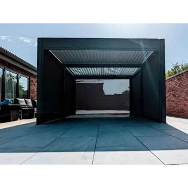 Eclipse 6 X 4m LED Motorised Pergola | Free Standing
