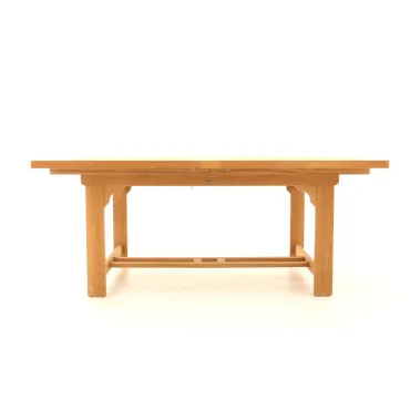 Chunky Rectangular Extending 1.8m - 2.5m Teak Certified