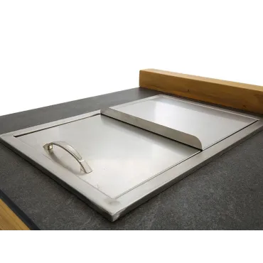 Kitchen Side Burner Cabinet Unit - Bari