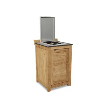 Kitchen Side Burner Cabinet Unit - Bari