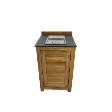 Kitchen Side Burner Cabinet Unit - Bari