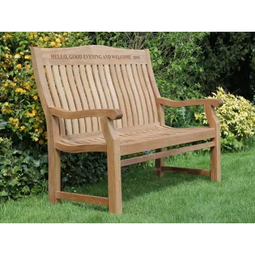Malvern Teak Bench 120cm