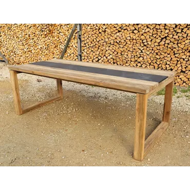 Nero 2.2m Dining Table | Bari Range