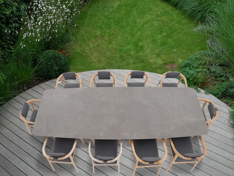Mustique 10 Chair Dining Set - Certified Teak