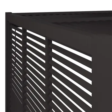 Como Pergola Single Louvre Panel 4m