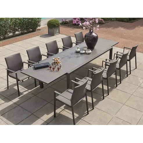 Mustique 10 Chair Extending Set | Life Range - 11 Mustique 10 Chair Extending Set | Life Range - 11