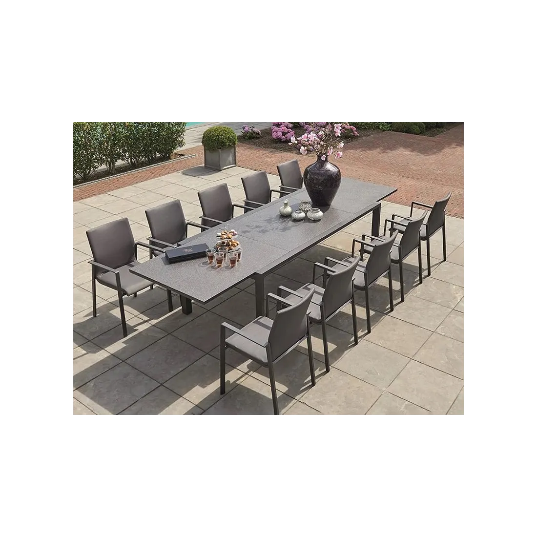 Mustique 10 Chair Extending Set | Life Range - 11 Mustique 10 Chair Extending Set | Life Range - 11