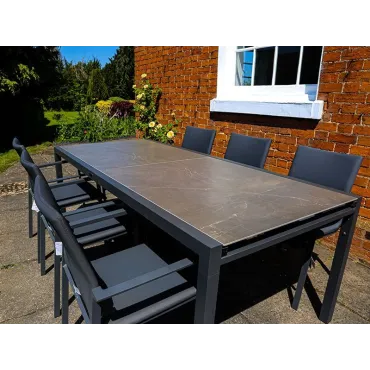 Mustique 10 Chair Extending Set