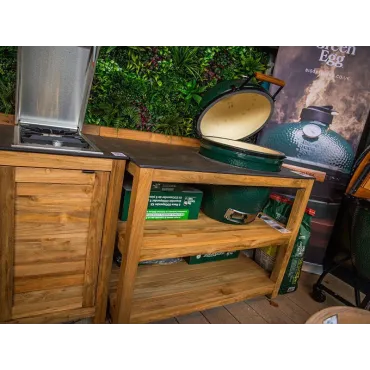 Bari Kitchen Big Green Egg Table Fixed Unit