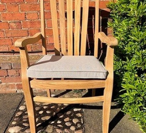 Large seat pad outdoor cushion  - 4