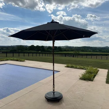 Emerald 2.1M Dia Parasol - Certified Teak