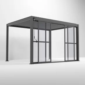 Titan 4m Transparent French Sliding System